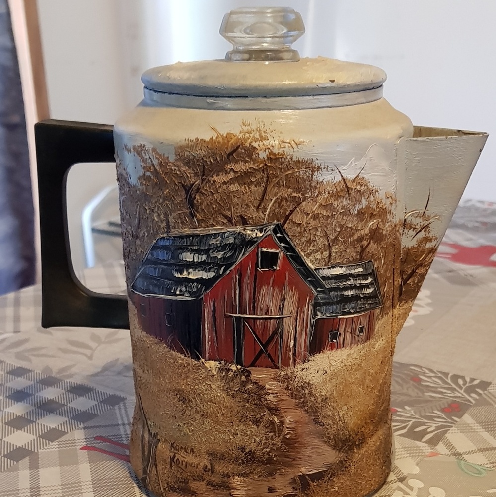 Old coffee kettle